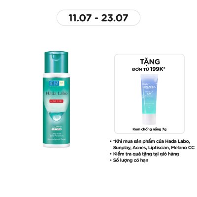 HADA LABO Dung Dịch Dưỡng Ẩm Hada Labo Ngăn Ngừa Mụn Acne Care Calming Lotion 170ml
