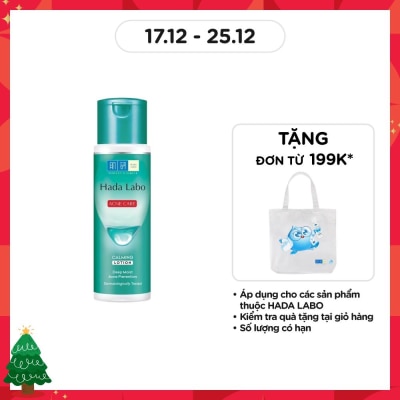 HADA LABO Dung Dịch Dưỡng Ẩm Hada Labo Ngăn Ngừa Mụn Acne Care Calming Lotion 170ml