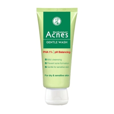 ACNES Gel Rửa Mặt Acnes Ngăn Ngừa Mụn Cho Da Khô & Da Nhạy Cảm Gentle Wash 100g