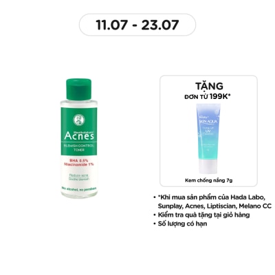ACNES Dung Dịch Acnes Giảm Mụn Dịu Da Blemish Control Toner 100ml
