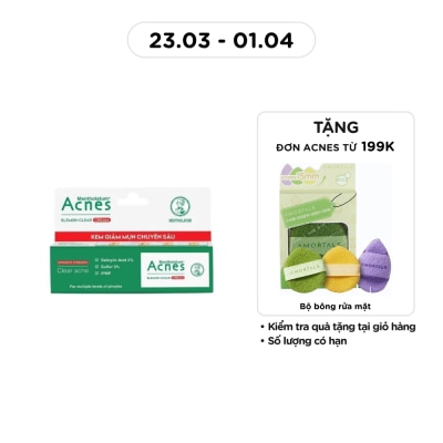 ACNES - Kem Chấm Mụn Acnes Giảm Mụn Chuyên Sâu Blemish Clear Cream 10g