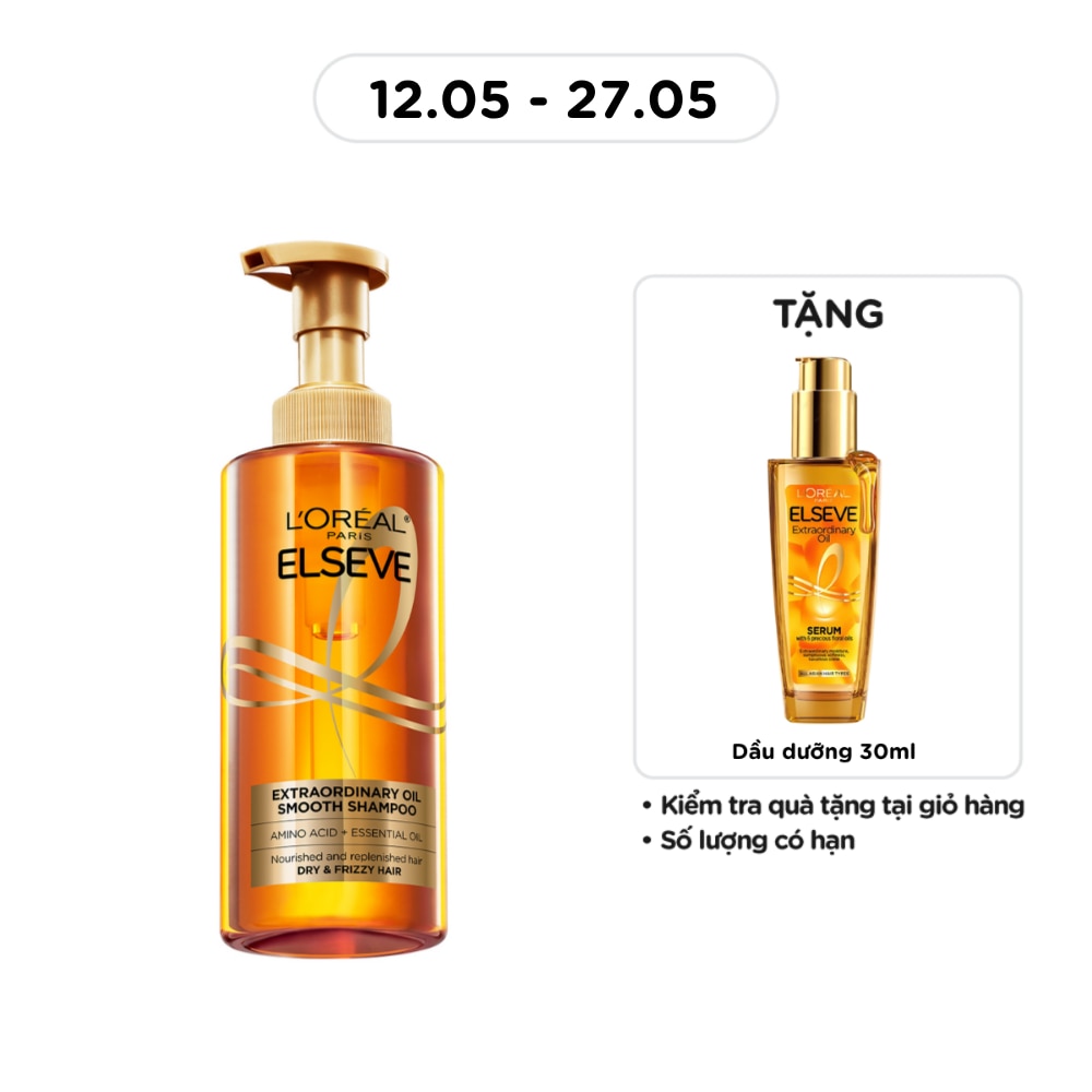 Extraordinary Oil Shampoo Smooth Silicone-Free 440ml