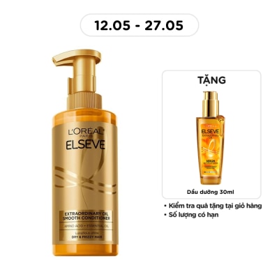 L'OREAL PARIS - Dầu Xả L'oreal Paris Extraordinary Oil Dưỡng Tóc Suôn Mượt 440ml