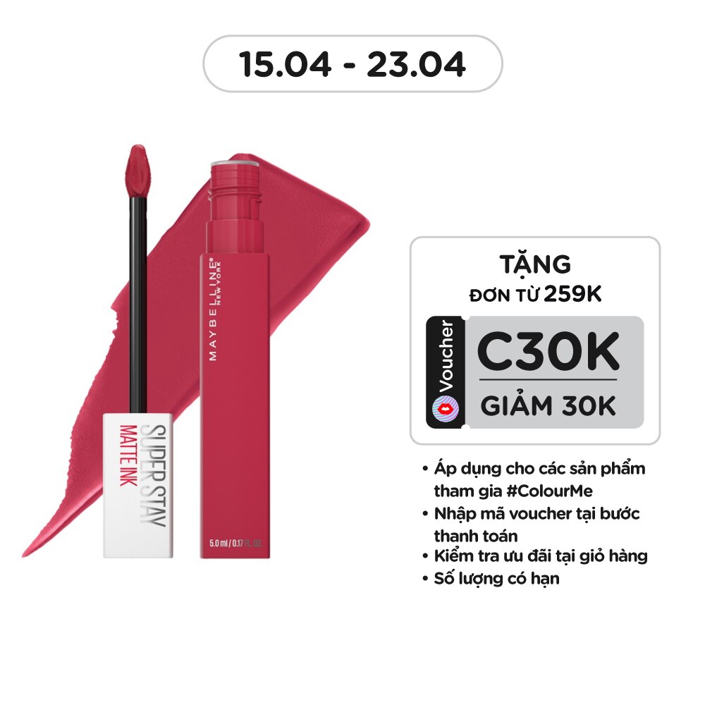 Superstay Matte Ink Brooklyn Blush 5ml .#380 Enchanter