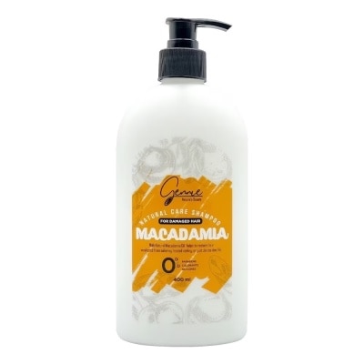 GENNIE Natural Care Shampoo Macadamia For Damaged Hair 400ml
