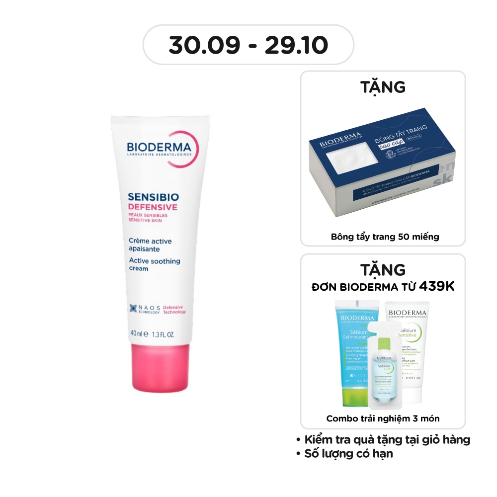 Sensibio Defensive Active Soothing Cream 40ml
