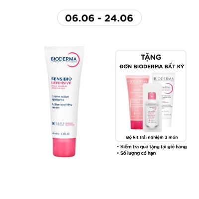 BIODERMA - Sensibio Defensive Active Soothing Cream 40ml