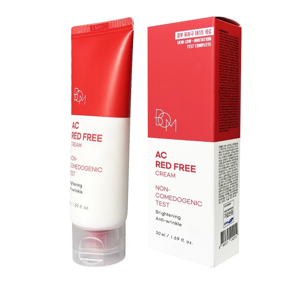 Kem Dưỡng Bom Ac Red Free Sáng Da Ngừa Mụn Cream 50ml