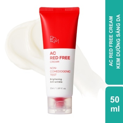 BOM Kem Dưỡng Bom Ac Red Free Sáng Da Ngừa Mụn Cream 50ml