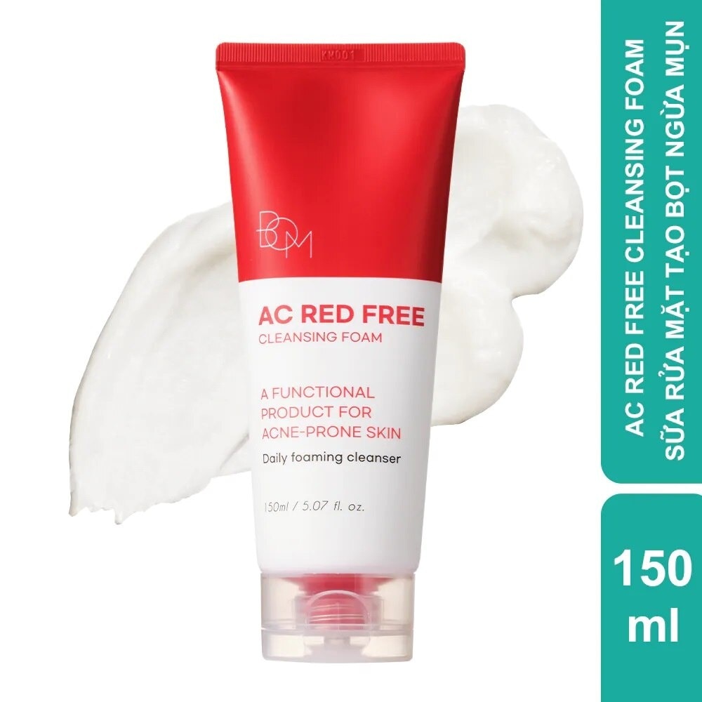 AC Red Free Cleansing Foam 150ml