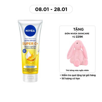 NIVEA Vitamin Body Serum Extra Bright Super C+ 170ml