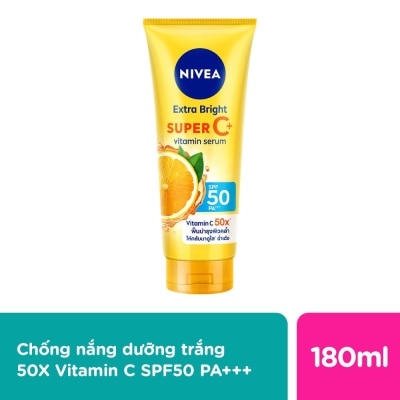 NIVEA Extra Bright Super C+ Vitamin Serum SPF50 PA+++ 180ml