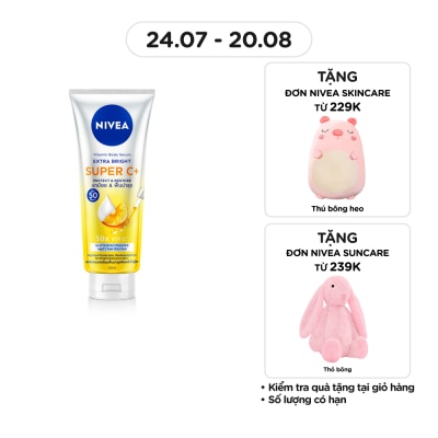 NIVEA Vitamin Body Serum Extra Bright Super C+ 300ml