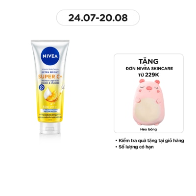 NIVEA Vitamin Body Serum Extra Bright Super C+ 300ml