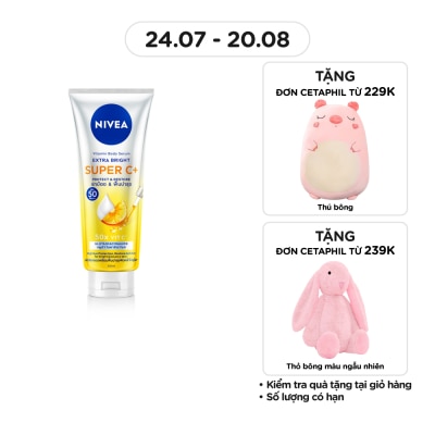 NIVEA Vitamin Body Serum Extra Bright Super C+ 300ml