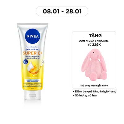 NIVEA Vitamin Body Serum Extra Bright Super C+ 300ml