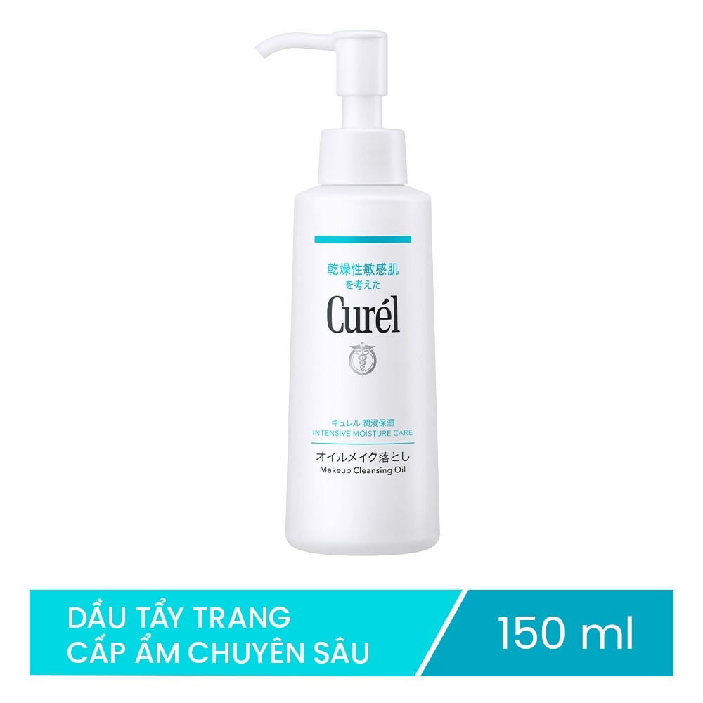 Dầu Tẩy Trang Curél Cấp Ẩm Chuyên Sâu Intensive Moisture 150ml