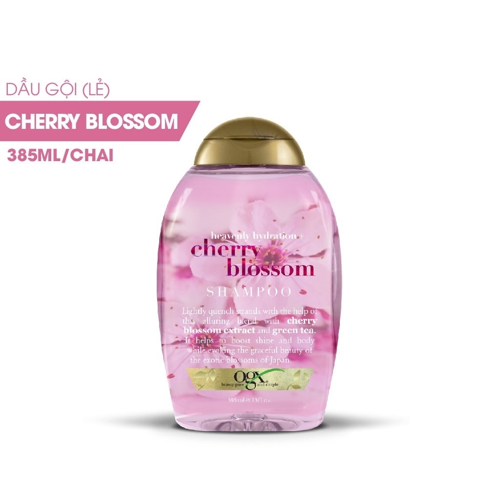 Shampoo Heavenly Hydration + Cherry Blossom 385ml