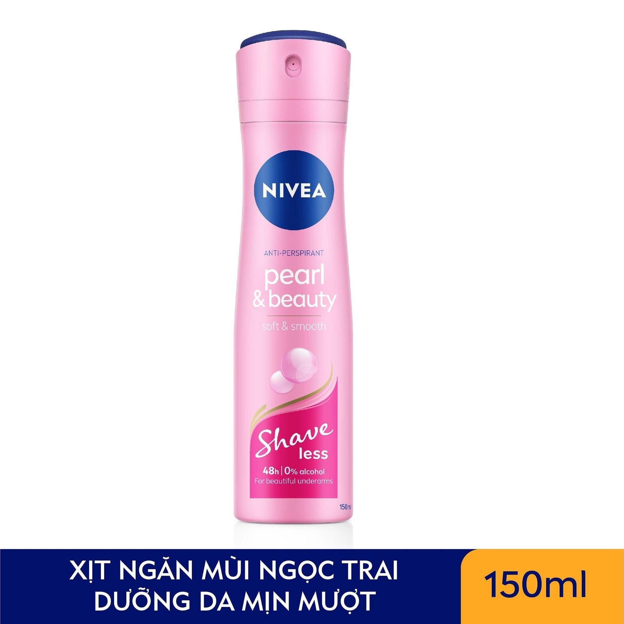 Xịt Ngăn Mùi Nivea Shaveless Ngọc Trai Đẹp Quyến Rũ 150ml