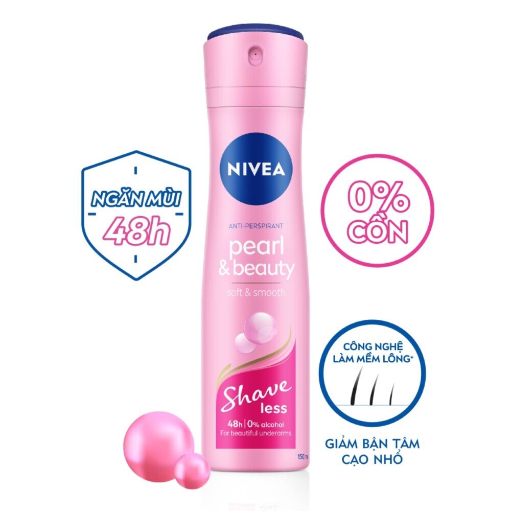 Shaveless Anti-Perspirant Pearl & Beauty Spray 150ml