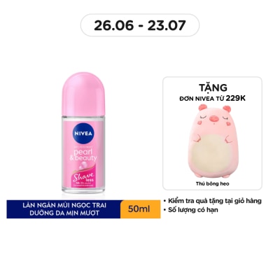 NIVEA Shaveless Anti-Perspirant Pearl & Beauty Roll On 50ml
