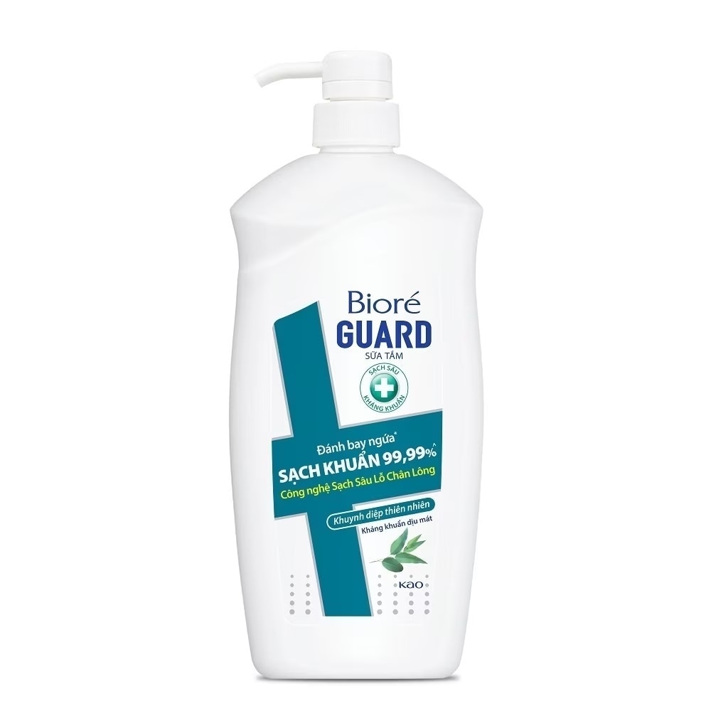 Sữa Tắm Biore Guard Sạch Sâu Kháng Khuẩn Hương Khuynh Diệp Thiên Nhiên 800g