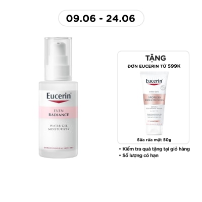 EUCERIN - Gel Eucerin Cấp Ẩm Và Dưỡng Sáng Da Even Radiance Water Gel Moisturizer 50ml