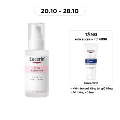 EUCERIN Gel Eucerin Cấp Ẩm Và Dưỡng Sáng Da Even Radiance Water Gel Moisturizer 50ml image