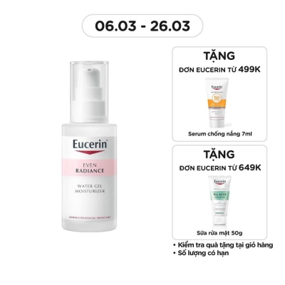 EUCERIN Gel Eucerin Cấp Ẩm Và Dưỡng Sáng Da Even Radiance Water Gel Moisturizer 50ml