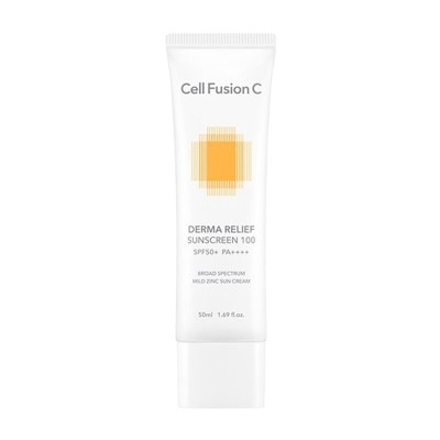 CELL FUSION C Kem Chống Nắng Cell Fusion C Cho Mọi Loại Da Derma Relief Suncreen 100 SPF 50+/PA++++ 50ml