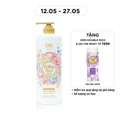 ON THE BODY - Sữa Tắm On The Body Sáng Da White Pearl Perfume Body Shower 1Kg