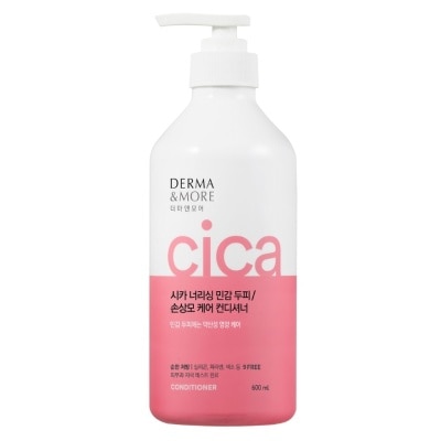 DERMA&MORE Dầu Xả Derma & More Cica Nourishing Chăm Sóc Tóc Hư Tổn 600ml