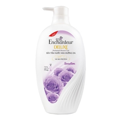 ENCHANTEUR Sữa Tắm Nước Hoa Enchanteur Sensation Perfumed Shower Gel Giúp Da Mềm Mịn 650g
