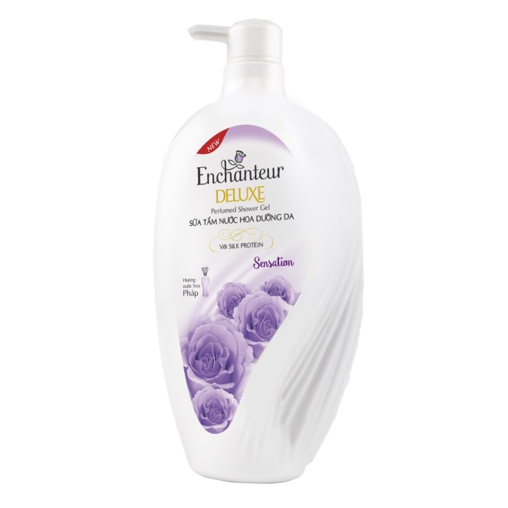 Sữa Tắm Nước Hoa Enchanteur Sensation Perfumed Shower Gel Giúp Da Mềm Mịn 650g