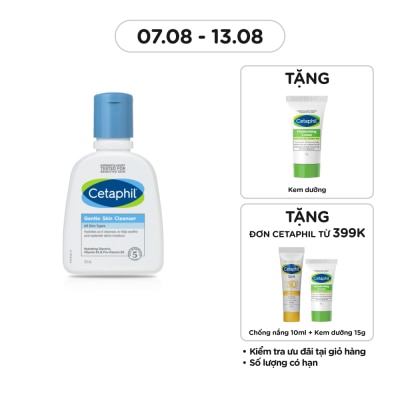 CETAPHIL Sữa Rửa Mặt Cetaphil Dịu Nhẹ Gentle Skin Cleanser 125ml