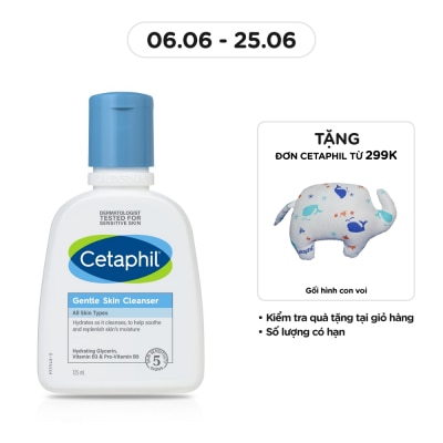 CETAPHIL Sữa Rửa Mặt Cetaphil Dịu Nhẹ Gentle Skin Cleanser 125ml