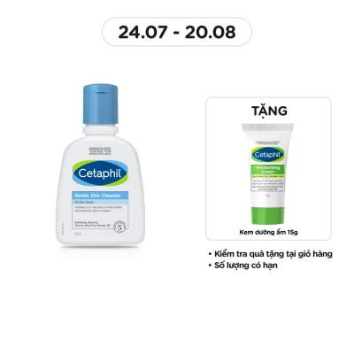 CETAPHIL Sữa Rửa Mặt Cetaphil Dịu Nhẹ Gentle Skin Cleanser 125ml