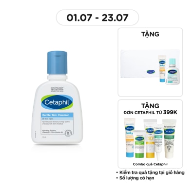 CETAPHIL Sữa Rửa Mặt Cetaphil Dịu Nhẹ Gentle Skin Cleanser 125ml