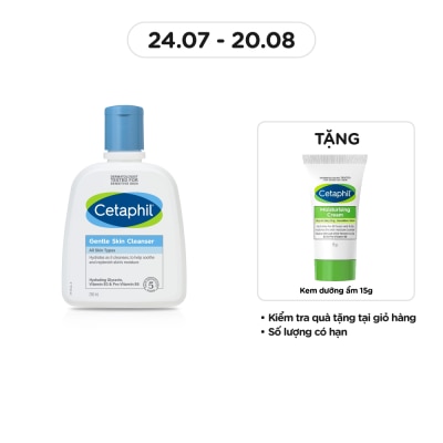 CETAPHIL Sữa Rửa Mặt Cetaphil Dịu Nhẹ Gentle Skin Cleanser 250ml