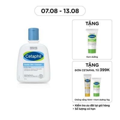 CETAPHIL Sữa Rửa Mặt Cetaphil Dịu Nhẹ Gentle Skin Cleanser 250ml