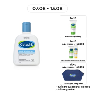 CETAPHIL Sữa Rửa Mặt Cetaphil Dịu Nhẹ Gentle Skin Cleanser 250ml