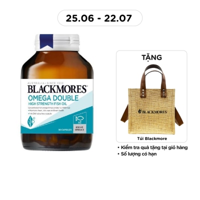 BLACKMORES - Omega Double High Strength Fish Oil 90 Tablets
