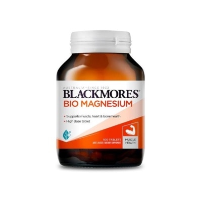 BLACKMORES Thực Phẩm Bảo Vệ Sức Khỏe Blackmores Bio Magnesium Hỗ Trợ Cơ, Xương Khớp 100 Viên