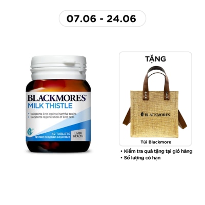 BLACKMORES - Thực Phẩm Bảo Vệ Sức Khỏe Blackmores Milk Thistle Hỗ Trợ Sức Khỏe Gan 42 Viên