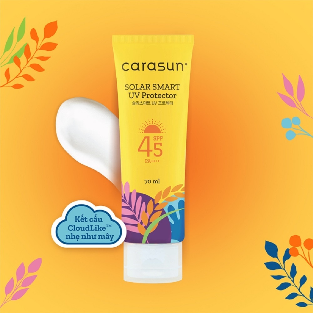 Kem Chống Nắng Carasun Solar Smart UV Protector SPF45 PA++++ 70ml