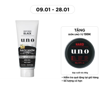 UNO Whip Wash Black 130g