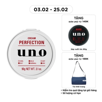 UNO Kem Dưỡng Ẩm UNO Kiểm Soát Nhờn 5 Trong 1 Cream Perfection 90g