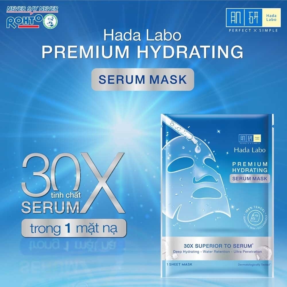 Mặt Nạ Hada Labo Tinh Chất Dưỡng Ẩm Chuyên Sâu Premium Hydrating Serum 23g