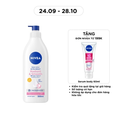 NIVEA Extra Bright Radiant & Smooth 350ml image