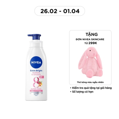 Sữa Dưỡng Thể Nivea Dưỡng Da Sáng Mịn 350Ml